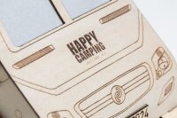 Räucher-Kastenwagen Happy Camping inkl. Wunschkennzeichen